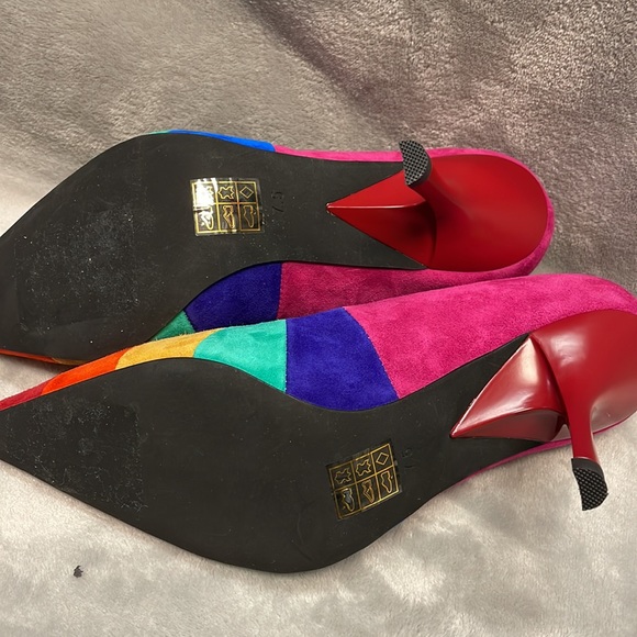 Jeffrey Campbell Marveil Pointed Toe Pump Size 7.5 - Picture 6 of 7